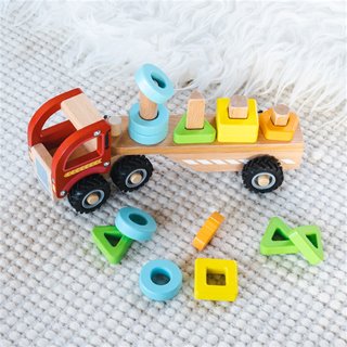 Truck with shapes